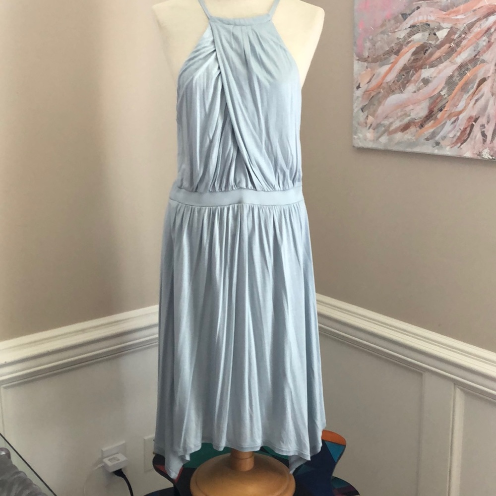 Moulinette Sours light blue dress